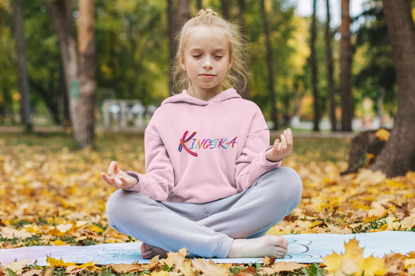 Bluza dziecięca rózowa Kingska 1