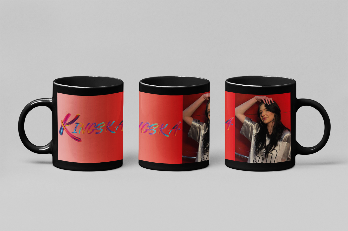 Kubek ceramiczny 11 oz czarny 3