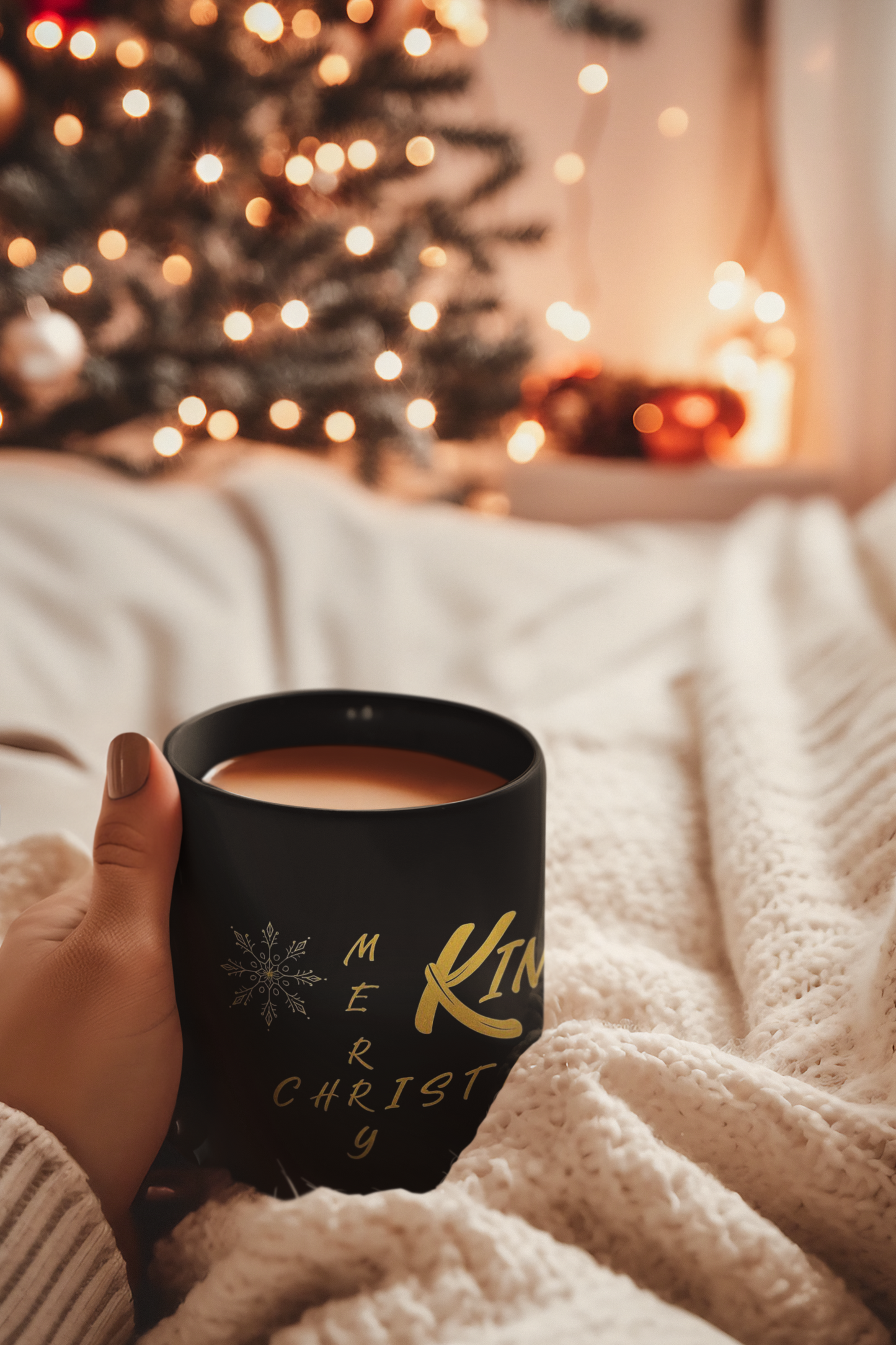 Kubek edycja świąteczna 11 Oz czarny